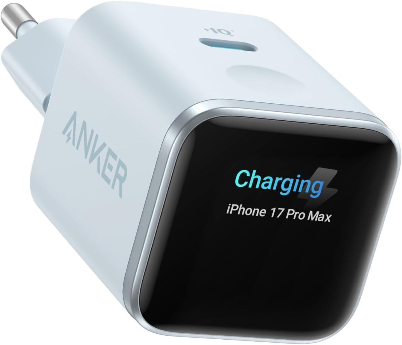 Anker Nano 45W Smart Display Charger 45W white