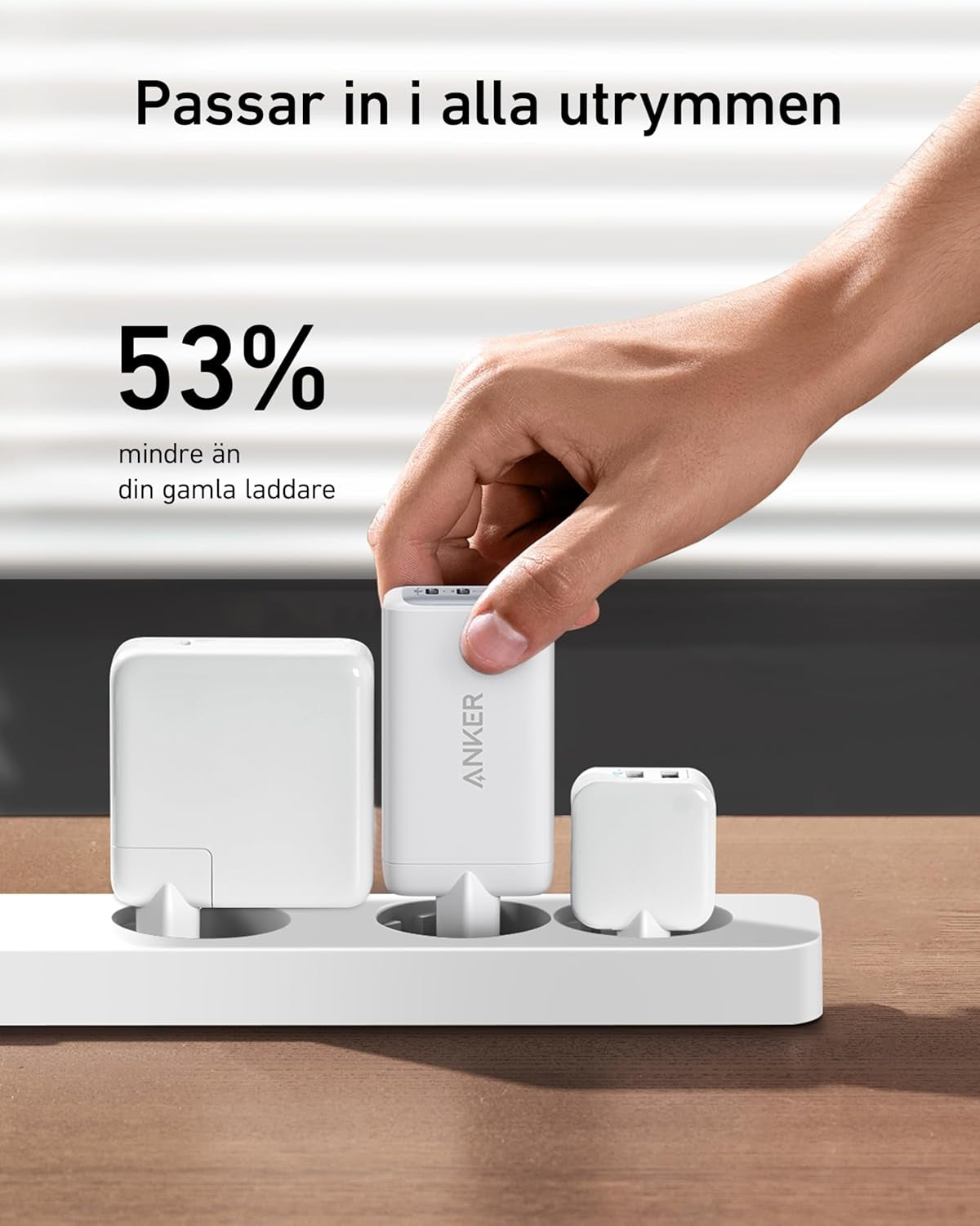 Anker Nano 65W USB C Charger, 3-Port PPS Fast Charger, iPad Charger