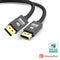 NÖRDIC CERTIFIED CABLES 50cm VESA Certified Displayport 2.1 kabel DP40 UHBR10 40Gbps 8K60Hz 4K144Hz
