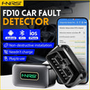 FNIRSI FD10 OBD2 felkodsläsare och diagnostikverktyg för bilar, till iOS & Android