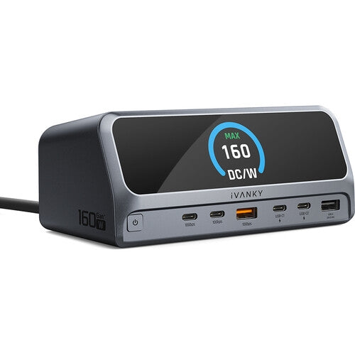 iVANKY 13-i-1 GaN Dockningsstation med Smart LCD-display
