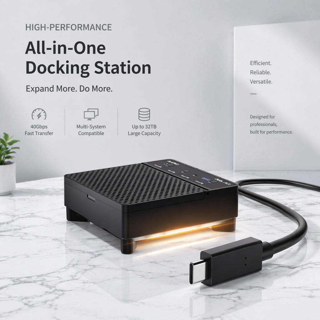 MAIWO Quad bay USB4.0 NVMe enclosure