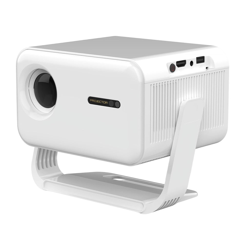 NÖRDIC 1080P Projektor Certifierad för Netflix, Prime Video, Disney+ och YouTube, 300 ANSI lumen, 2.4/5G WiFi 6-stöd för iOS/Android