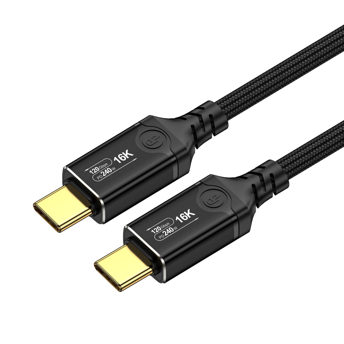 NÖRDIC 1m USB4 V2.0 120G 16K 240W kompatibel med Thunderbolt