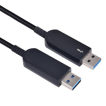 NÖRDIC 5m Aktiv AOC 10Gbps Fiber kabel USB-A 3.2 till USB-A 3.2