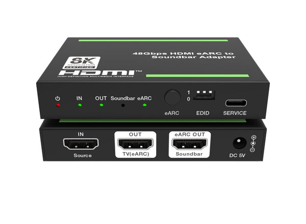 NÖRDIC 8K60 HDMI eARC Audio to Soundbar Adapter