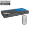 NÖRDIC 8K HDMI 2.1 Matrix switch 2x2 med audio extraktor Toslink & Stereo EDID CEC, Dolby Atmos, Digital Plus, DTS-EX