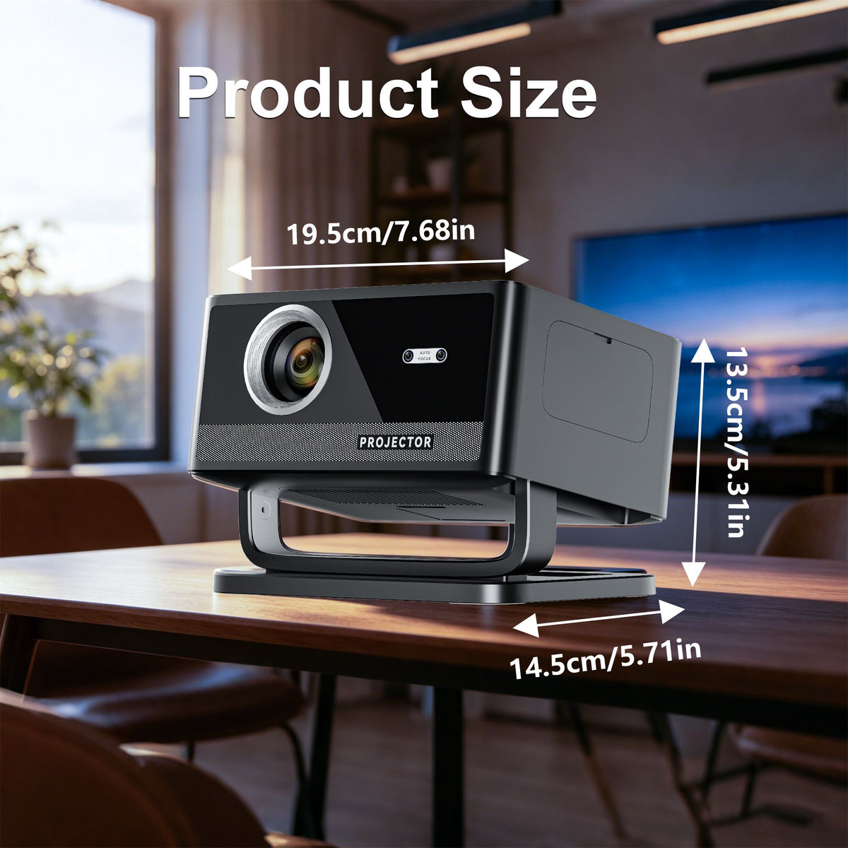 NÖRDIC Google Certified Projector 1080P 650 ANSI
