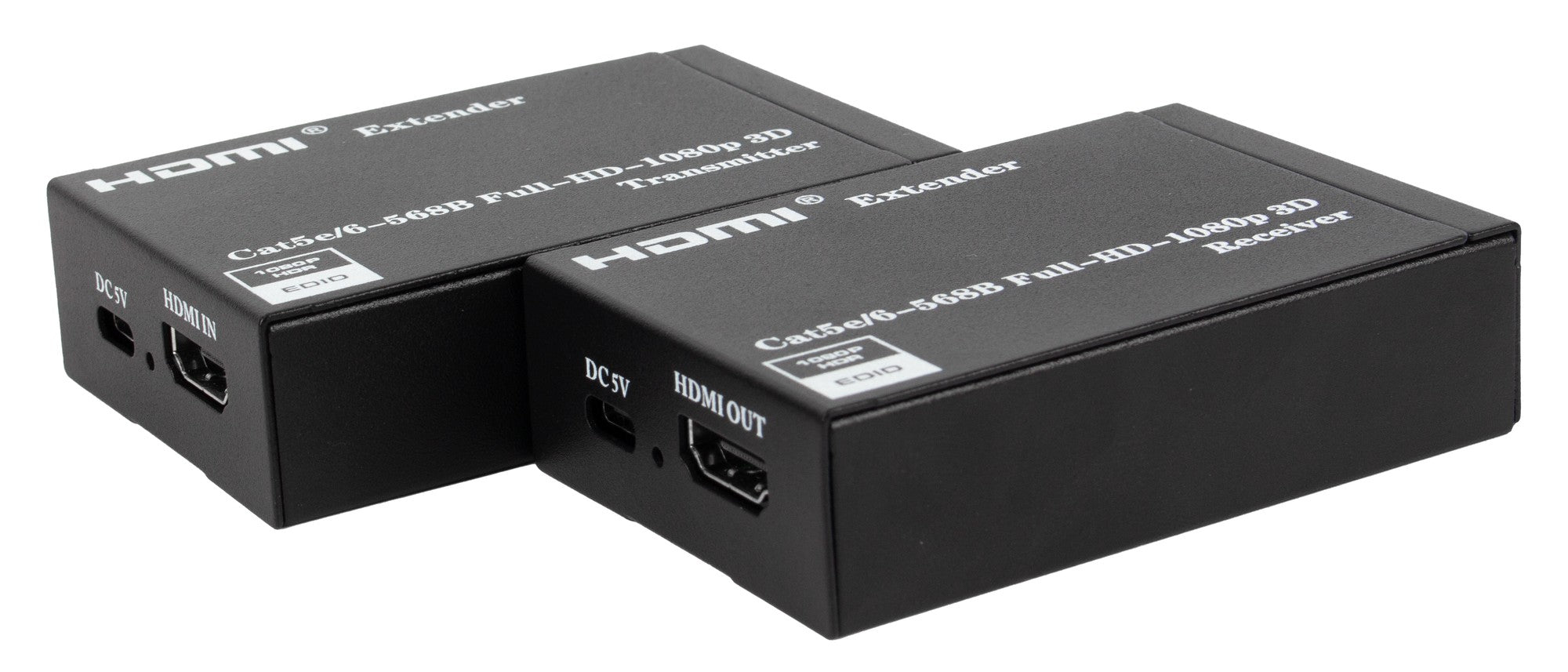NÖRDIC HDMI-förlängare över Cat5e/6 med stöd för 3D, 1080p/60Hz och IR