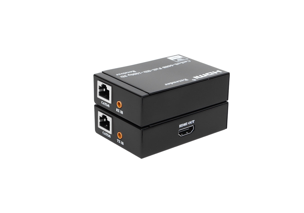NÖRDIC HDMI-förlängare över Cat5e/6 med stöd för 3D, 1080p/60Hz och IR