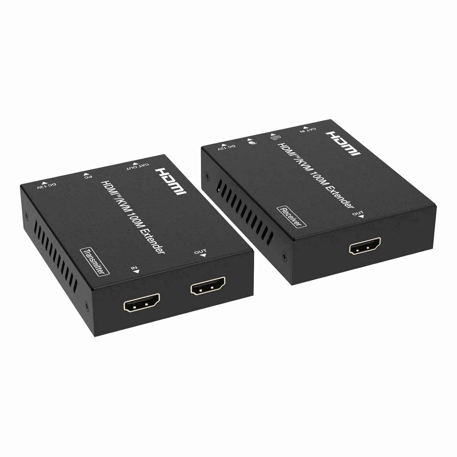 NÖRDIC KVM-Förlängare HDMI 1080p60Hz 100m CAT6