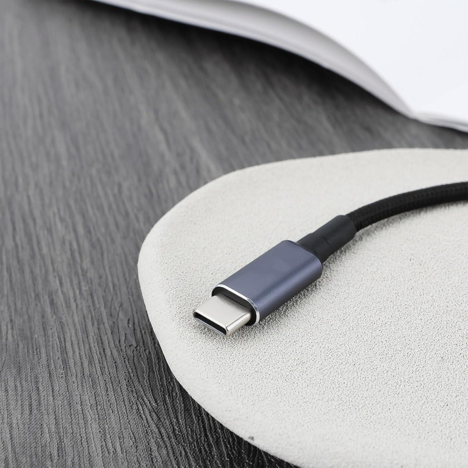 NÖRDIC Lenovo Square Yellow till USB-C adapter 17cm 100W