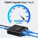 NÖRDIC RJ45 Splitter 1 to 2 Ethernet Giga 1000Mbps Networking