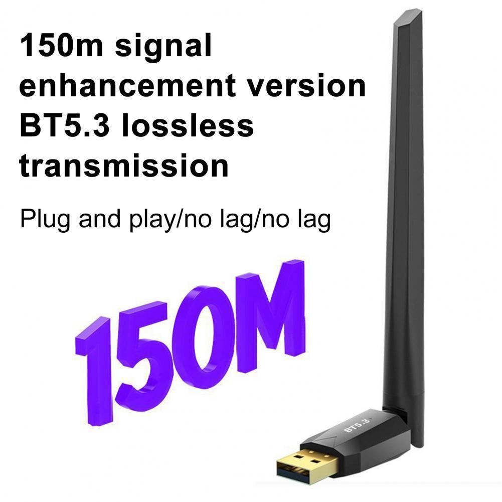 NÖRDIC USB-A adapter långdistans Bluetooth 5.3 150m