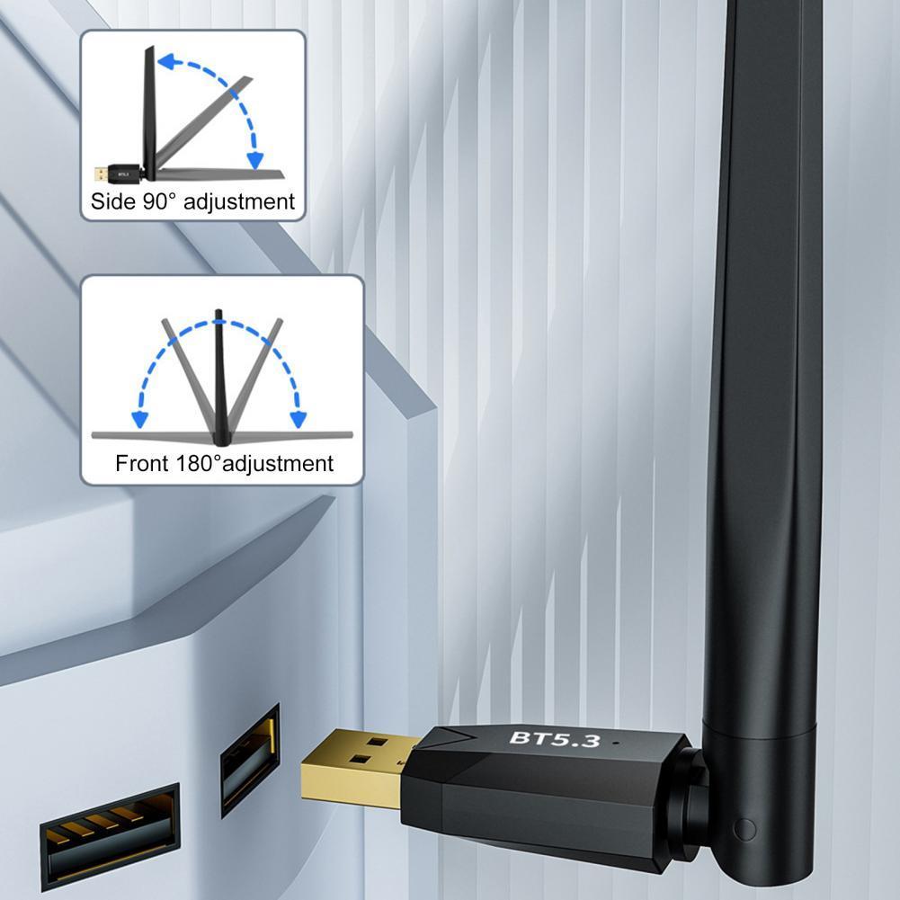 NÖRDIC USB-A adapter långdistans Bluetooth 5.3 150m