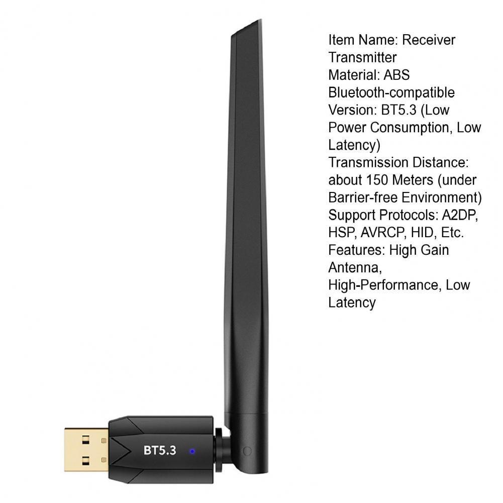 NÖRDIC USB-A adapter långdistans Bluetooth 5.3 150m