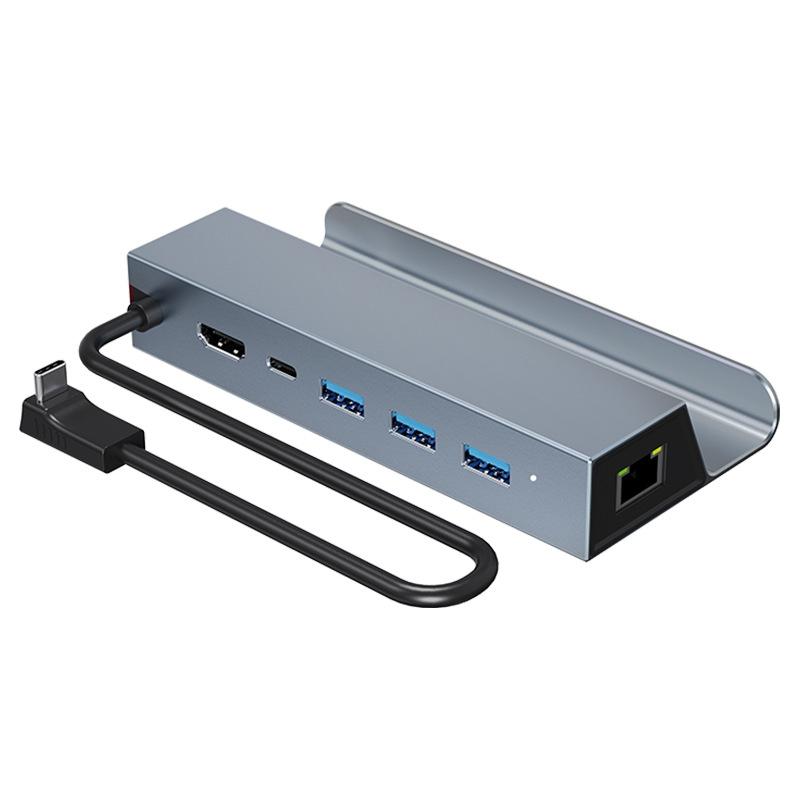 UGREEN Steam Deck Dock, 6-in-1 USB C Docking Station with 4K@60Hz HDMI,  Gigabit Ethernet, PD 100W Charging 1xUSB C 2X USB 3.0 Compatible with Steam
