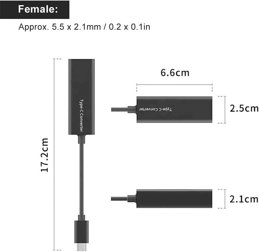 NÖRDIC USB-C till DC 7.9x5.5mm adapter