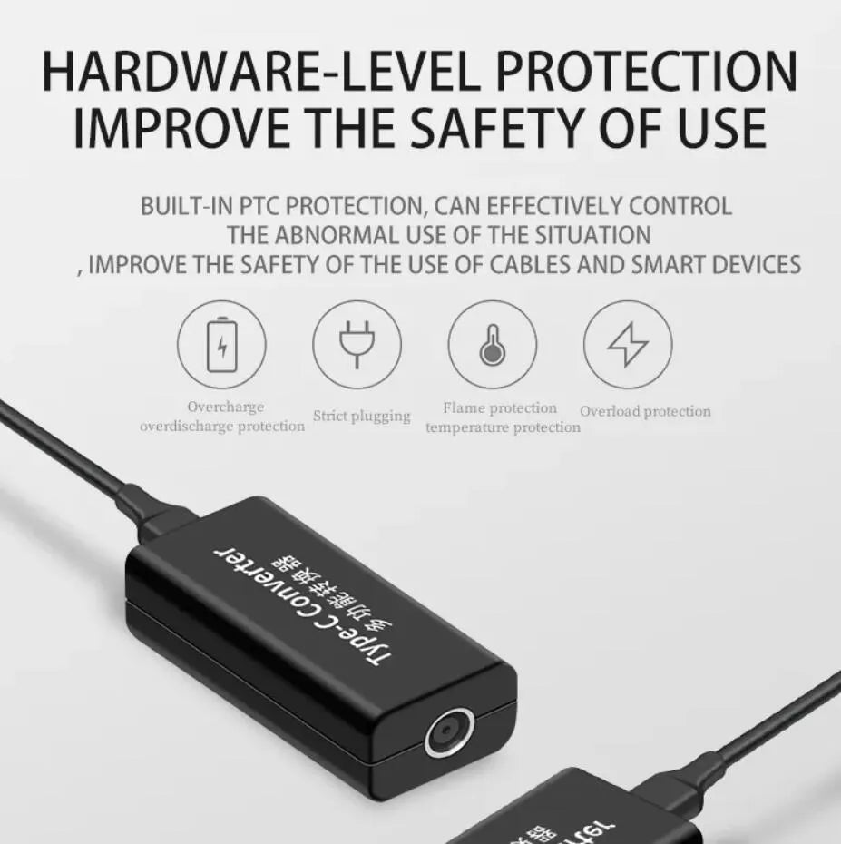 NÖRDIC USB-C till DC 7.9x5.5mm adapter