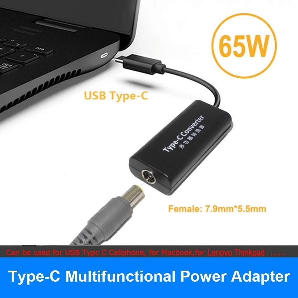 NÖRDIC USB-C till DC 7.9x5.5mm adapter