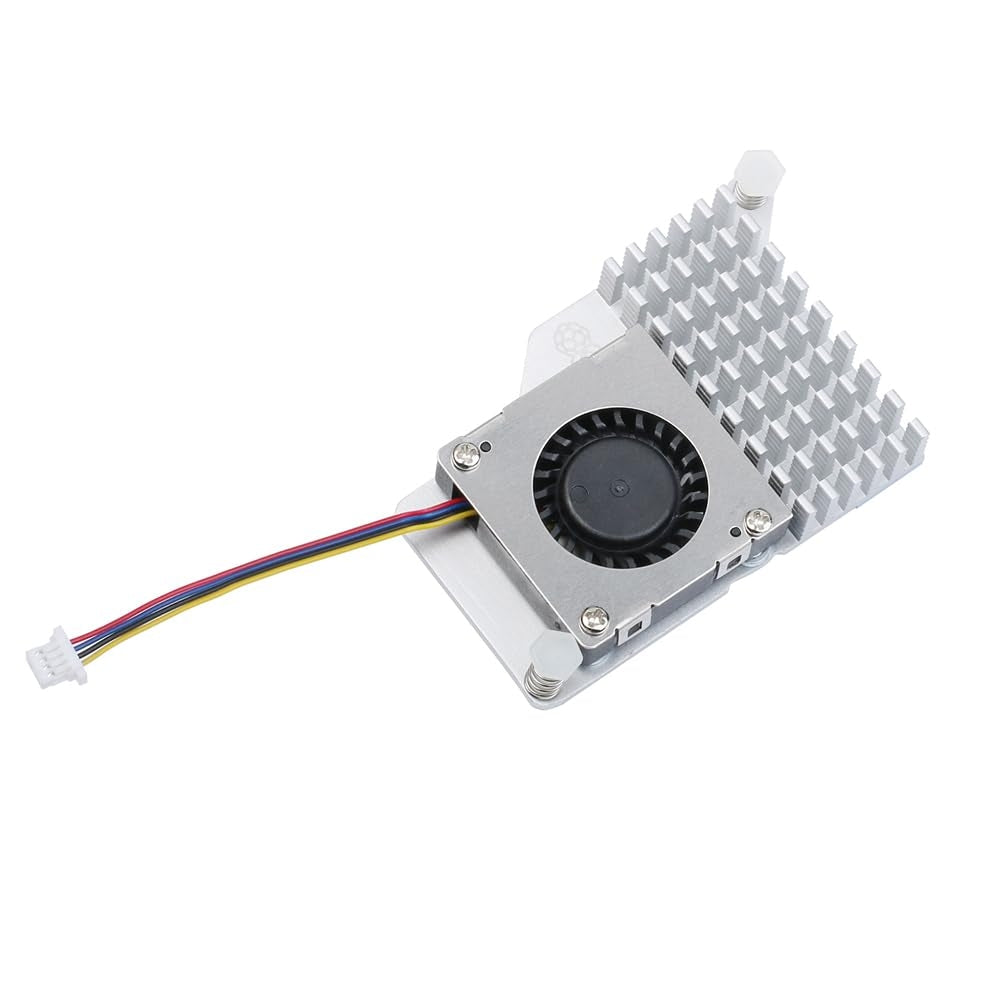 Official Active Cooler for Raspberry Pi 5 with Temperature-Controlled Blower Fan Aluminium Heatsink