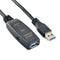 NÖRDIC Aktiv 10m USB3.1 förlängningskabel 5Gbps USB A hane till hona för Xbox, PS5, Oculus, skrivare, scanner, Playstation, VR USB Extension cable