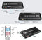 NÖRDIC HDMI matrix Switch 4 till 2 med Audio Extractor och ARC, 4Kx2K i 60Hz, YUV 4:4:4 18Gbps HDCP 2.2, 5.1 Surround, Metal