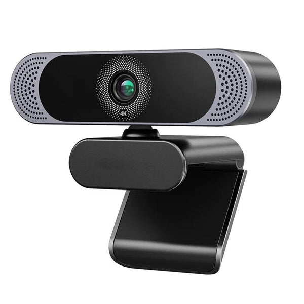 Webbkamera 4K30fps 8MP med Autofokus, Dubbel Mikrofon och Tripod
