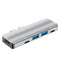 NÖRDIC 2 till 5 USB-C Dockningssstation för MacBook Pro och Air 1xHDMI 4K30Hz 1xUSB-C 1xUSB-C PD100W 1xUSB-A 3.0 1xUSB-A 2.0