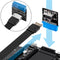 NÖRDIC vinklad USB 3.0 19 pin till Type E adapter