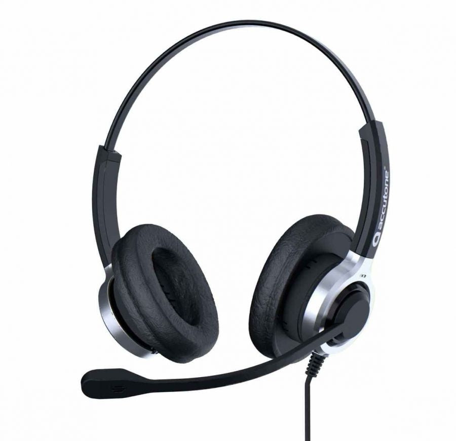 Accutone Binauralt Trådbundet Headset