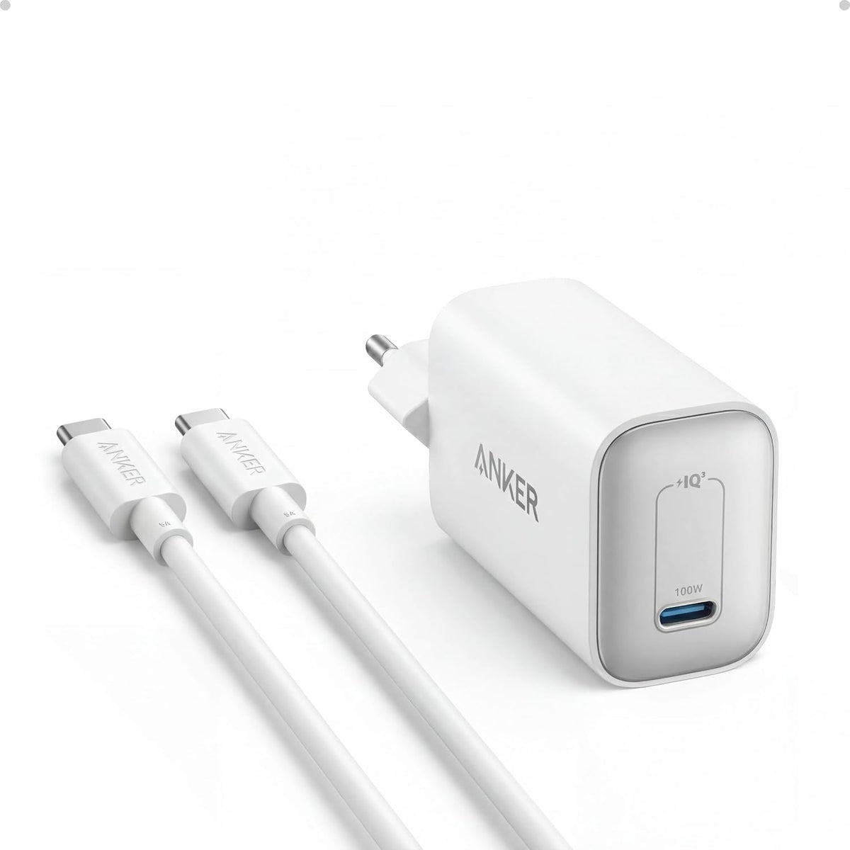 Anker Nano 100W USB C Charger, Mobile, Tablet and Laptop Power Supply