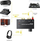 Audiophile M/M Phono preamp with Level Volume Controls 2 RCA and 3.5mm interfaces