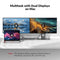 AV Access iDock M10 USB-C KVM-Switch Dockningsstation 2 till 2 för MacBook, Dual 4K HDMI Monitorer, 1x Laptop + 1x PC, 100W Laddning