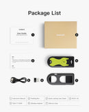 Bluetooth 2D Streckkodsläsare med 2.4 GHz USB-Adapter, Plug and Play