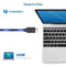 Cable Matters 80cm Intel-certifierad vinklad Thunderbolt 4-kabel, 40Gbps, 8K, 240W, kompatibel med USB 4, Thunderbolt 3 och USB-C