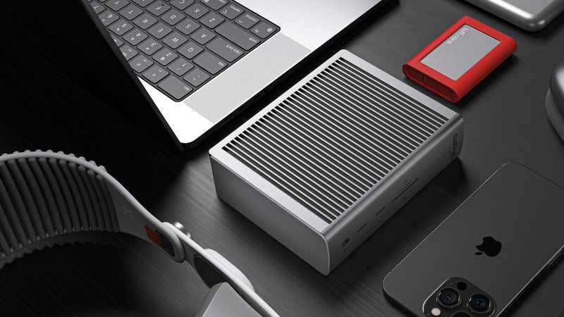 CalDigit TS5 - 15 Portar Thunderbolt 5 Dockningsstation, 140W Laddning, 4X Thunderbolt 5, 4x 10Gb/s USB Portar