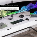 CalDigit E5 Thunderbolt 5 Element 5 Hub 9-Port 4x Thunderbolt 5/USB4 v2 PortS 3x USB-A & 2x USB-C 10G, Single 8K, Dual 6K/8K,  Dual 4K@240Hz, 90W