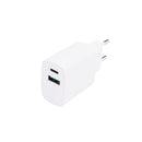 Charger dual port  USB-A 18W USB-C 20W PD