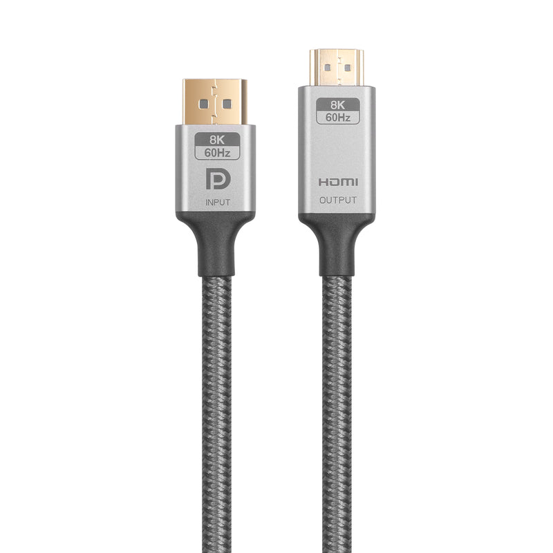 Cable Matters 8K USB C till DisplayPort-adapter (USB C till DP-adapter)  Stöd 8K (7680 x 4320) DisplayPort 1.4 - Thunderbolt 3 Kompatibel för Oculus