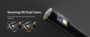 NÖRDIC Dual-Lens Endo-/Boreskop 1080P Digital Inspektionskamera, 5m kabel 7.9mm IP67 5" IPS Skärm