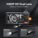 NÖRDIC Dual-Lens Endo-/Boreskop 1080P Digital Inspektionskamera, 5m kabel 7.9mm IP67 5" IPS Skärm