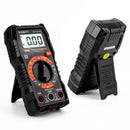 Digital multimeter, DC-/AC-voltmeter, ohm-, volt- och amperemätare samt kontinuitets- och diodspänningstestare för hushållsuttag
