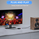 Digital till Analog Ljud-omvandlare, 192kHz Optisk till RCA, Optisk till 3.5mm DAC, SPDIF/Toslink