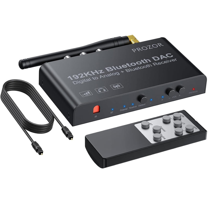 Digital to analog omvandlare 192KHz bluetooth DAC stereo