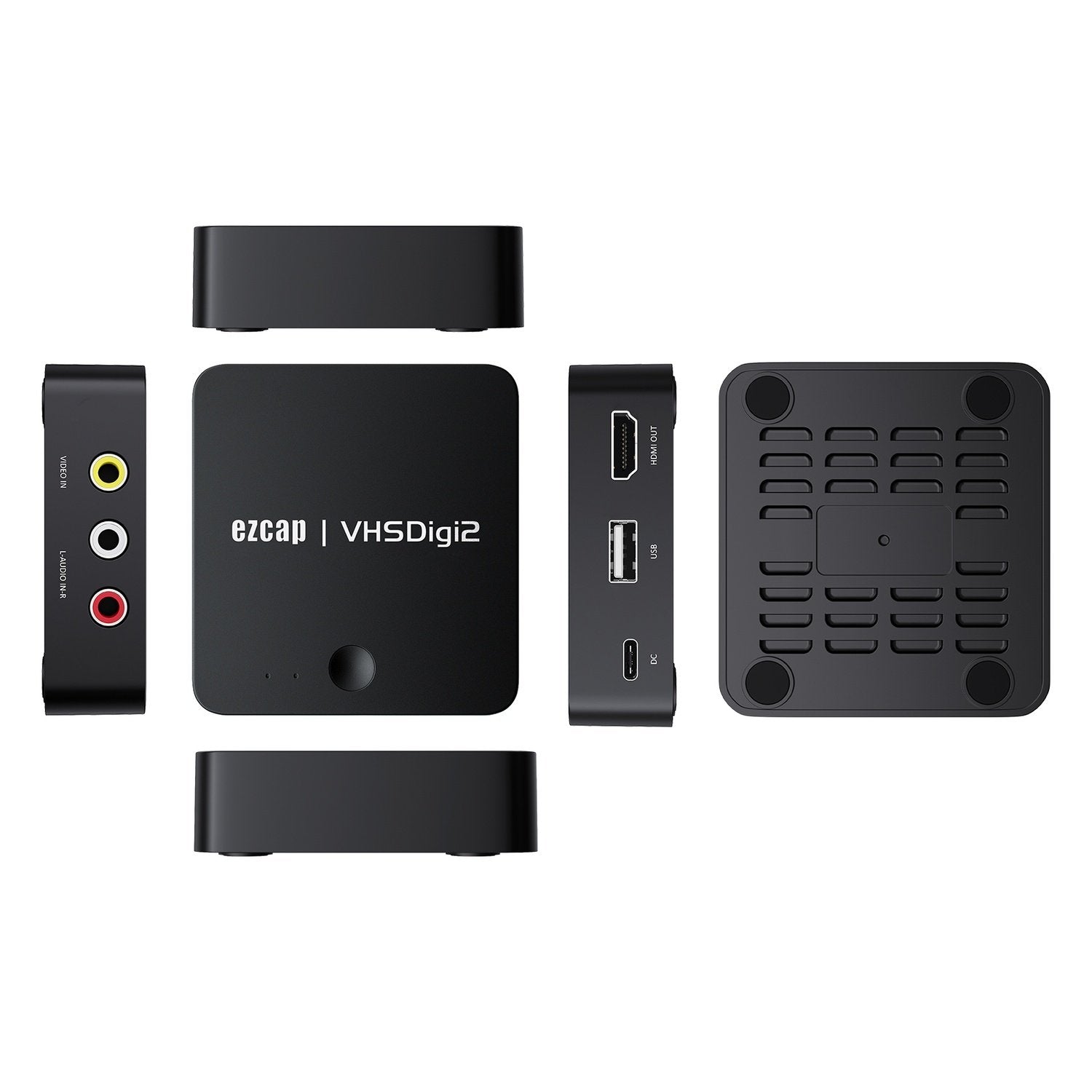 Ezcap181P Ljud- och videoinspelningsbox VHS VCR DVD-konverterare till mp4