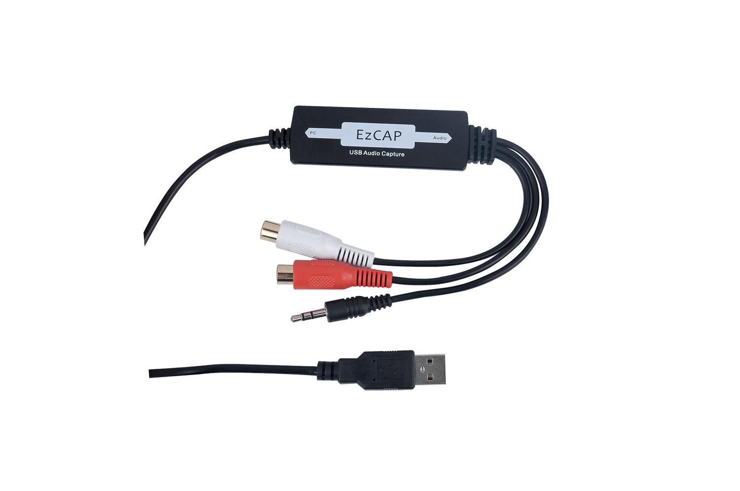 Ezcap216 USB Audio capture analog till digital ljudomvandlare