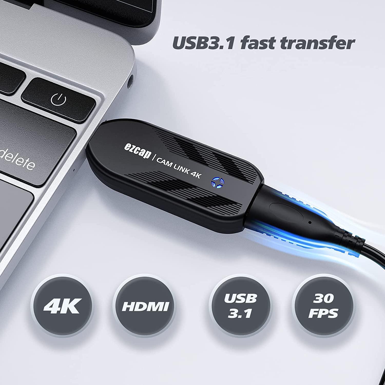 Ezcap CAM Link USB3.1 4K30Hz