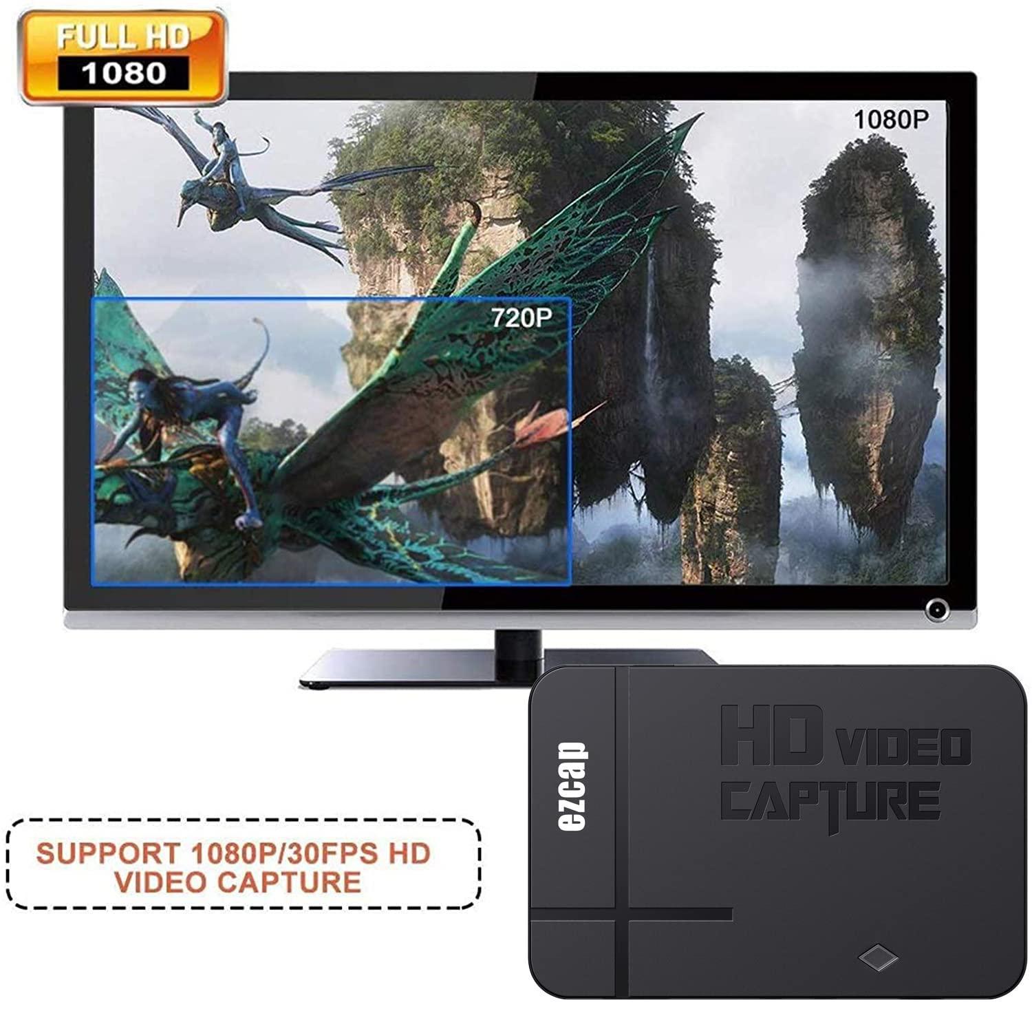 Ezcap HDMI AV Composite Video CVBS Video Capture Card 1080p USB2.0