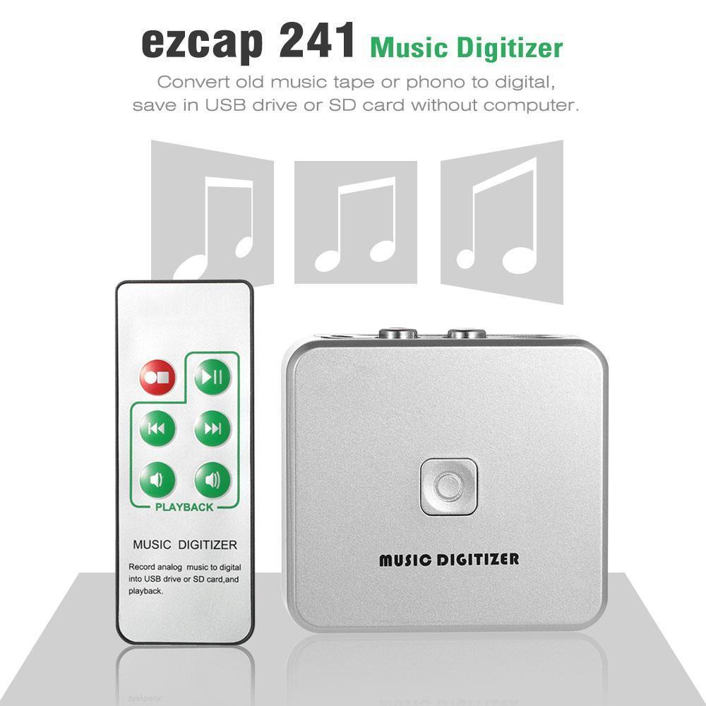 Ezcap Music Digitizer analog till digital audio